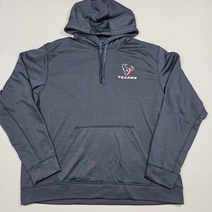 Dunbrooke Houston Texans Hoodie Mens Large Navy Embroidered NFL Pullover